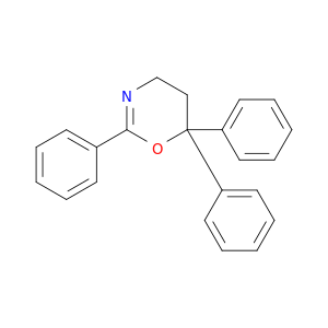 4H-1,3-Oxazine, 5,6-dihydro-2,6,6-triphenyl-