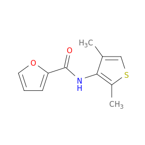 2-Furancarboxamide, N-(2,4-dimethyl-3-thienyl)-