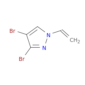1H-Pyrazole, 3,4-dibromo-1-ethenyl-