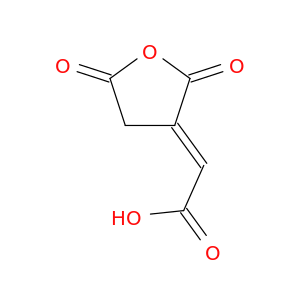 Acetic acid, (dihydro-2,5-dioxo-3(2H)-furanylidene)-, (2E)-