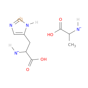 copper; 1-carboxyethylazanide; [1-carboxy-2-(3H-imidazol-4-yl)ethyl]azanide