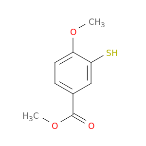 Benzoic acid, 3-mercapto-4-methoxy-, methyl ester