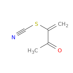 Thiocyanic acid, 1-methylene-2-oxopropyl ester