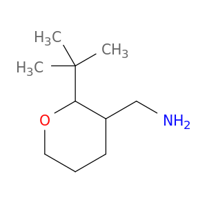 (2-(tert-Butyl)tetrahydro-2H-pyran-3-yl)methanamine