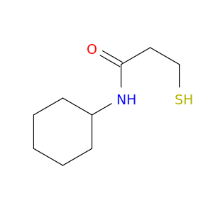 Propanamide, N-cyclohexyl-3-mercapto-