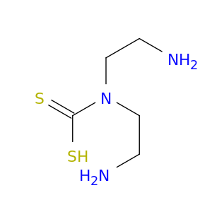 Carbamodithioic acid, bis(2-aminoethyl)-