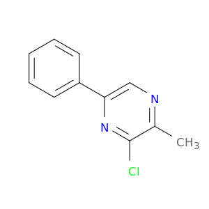 Pyrazine, 3-chloro-2-methyl-5-phenyl-