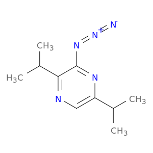 Pyrazine, 3-azido-2,5-bis(1-methylethyl)-