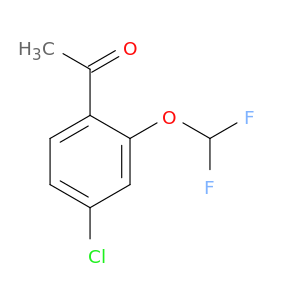 Ethanone, 1-[4-chloro-2-(difluoromethoxy)phenyl]-