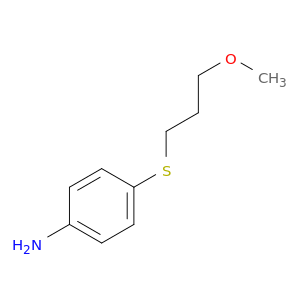 4-[(3-Methoxypropyl)sulfanyl]aniline