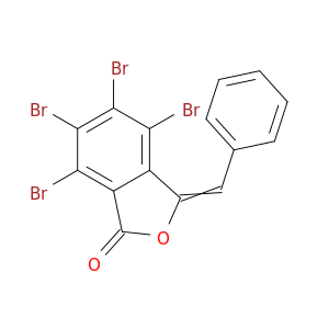 3-benzylidene-4,5,6,7-tetrabromo-2-benzofuran-1(3h)-one