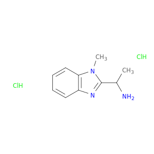 1-(1-Methyl-1H-1,3-benzodiazol-2-yl)ethan-1-amine Dihydrochloride
