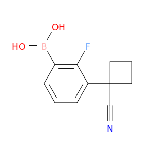 3-(1-Cyanocyclobutyl)-2-fluorophenylboronic acid