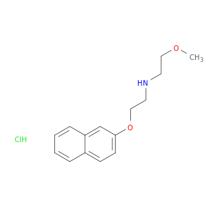 (2-METHOXYETHYL)[2-(2-NAPHTHYLOXY)ETHYL]AMINE