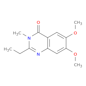 4(3H)-Quinazolinone, 2-ethyl-6,7-dimethoxy-3-methyl-