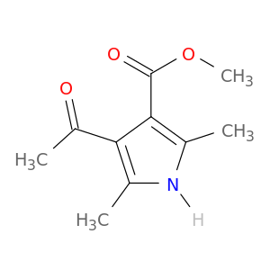 甲基4-乙酰-2,5-二甲基-1H-吡咯-3-羧酸盐