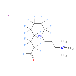 1-丙氨酸,N,N,N-三甲基-3-[(2,2,3,3,4,4,5,5,6,6,7,7,8,8,8-五氟-1-氧辛酯)氨基]-,碘化物(1：1)