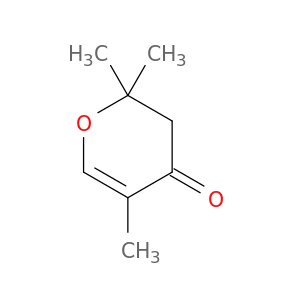 4H-Pyran-4-one, 2,3-dihydro-2,2,5-trimethyl-