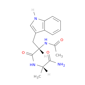 L-Alaninamide, N-acetyl-L-tryptophyl-