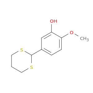 Phenol, 5-(1,3-dithian-2-yl)-2-methoxy-