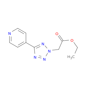 2H-Tetrazole-2-acetic acid, 5-(4-pyridinyl)-, ethyl ester