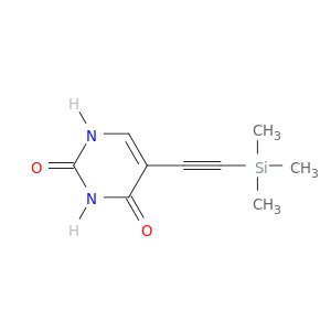 2,4(1H,3H)-Pyrimidinedione, 5-[(trimethylsilyl)ethynyl]-