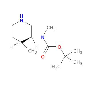 N-甲基-N-[(3S,4S)-4-甲基哌啶-3-基]氨基甲酸叔丁酯