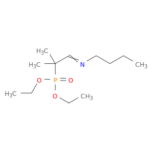 Phosphonic acid, [2-(butylimino)-1,1-dimethylethyl]-, diethyl ester