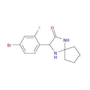 3-(2-氟-4-溴苯基)-1,4-二氮杂螺[4.4]壬烷-2-酮