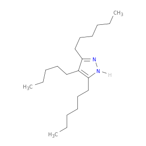 1H-Pyrazole, 3,5-dihexyl-4-pentyl-