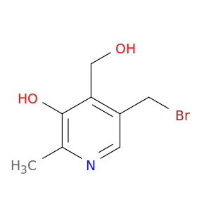 4-Pyridinemethanol, 5-(bromomethyl)-3-hydroxy-2-methyl-