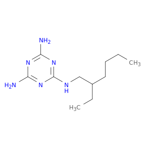 1,3,5-Triazine-2,4,6-triamine, N-(2-ethylhexyl)-