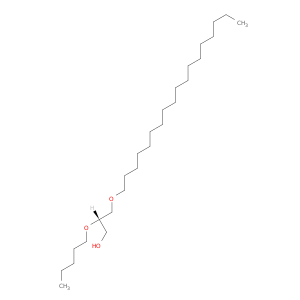 1-Propanol, 3-(octadecyloxy)-2-(pentyloxy)-, (S)-