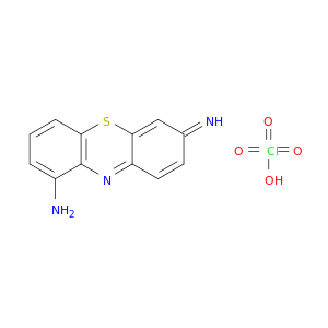 3H-Phenothiazin-9-amine, 3-imino-, monoperchlorate