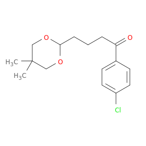 1-(4-氯苯基)-4-(5,5-二甲基-1,3-二氧-2-基)-1-丁酮