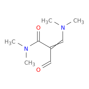 2-Propenamide, 3-(dimethylamino)-2-formyl-N,N-dimethyl-
