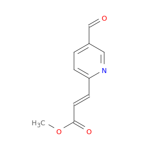 2-Propenoic acid, 3-(5-formyl-2-pyridinyl)-, methyl ester, (2E)-