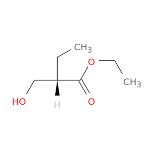 Butanoic acid, 2-(hydroxymethyl)-, ethyl ester, (S)-