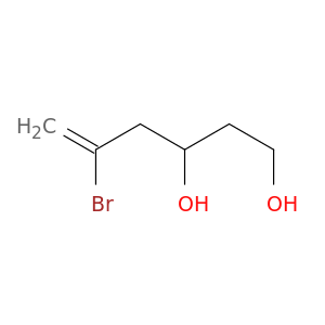 5-Hexene-1,3-diol, 5-bromo-