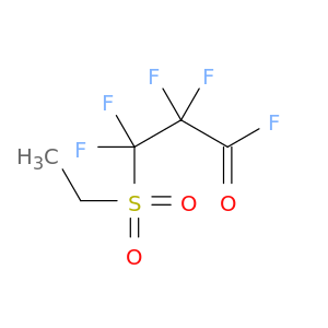 Propanoyl fluoride, 3-(ethylsulfonyl)-2,2,3,3-tetrafluoro-