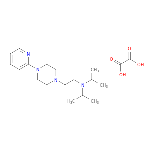 N,N-DIISOPROPYL-4-(PYRIDIN-2-YL)-1-PIPERAZINEETHANAMINE OXALATE