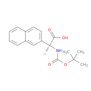 (S)-2-((叔丁氧基羰基)氨基)-2-(萘-2-基)乙酸