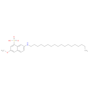 1-Naphthalenesulfonic acid, 3-methoxy-7-(octadecylamino)-
