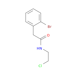 2-(2-Bromophenyl)-N-(2-chloroethyl)acetamide