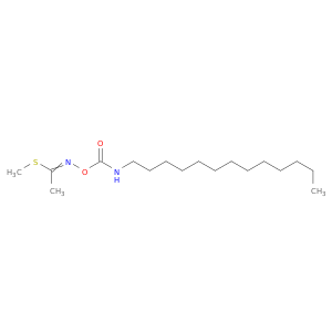 Ethanimidothioic acid, N-[[(tridecylamino)carbonyl]oxy]-, methyl ester