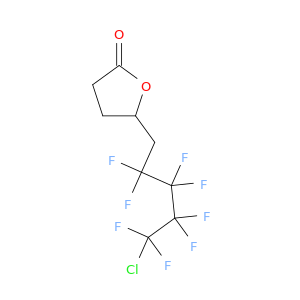 2(3H)-Furanone, 5-(5-chloro-2,2,3,3,4,4,5,5-octafluoropentyl)dihydro-