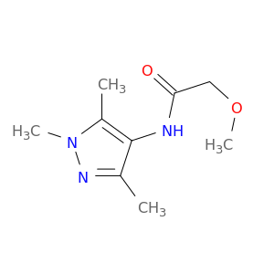 Acetamide, 2-methoxy-N-(1,3,5-trimethyl-1H-pyrazol-4-yl)-