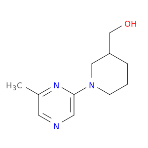 3-(Hydroxymethyl)-1-(6-methylpyrazin-2-yl)piperidine