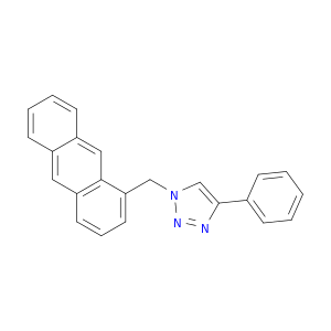 1-(1-Anthracenylmethyl)-4-phenyl-1H-[1,2,3] triazole