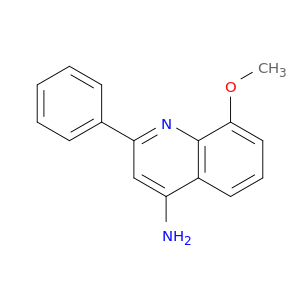 4-Amino-8-methoxy-2-phenylquinoline